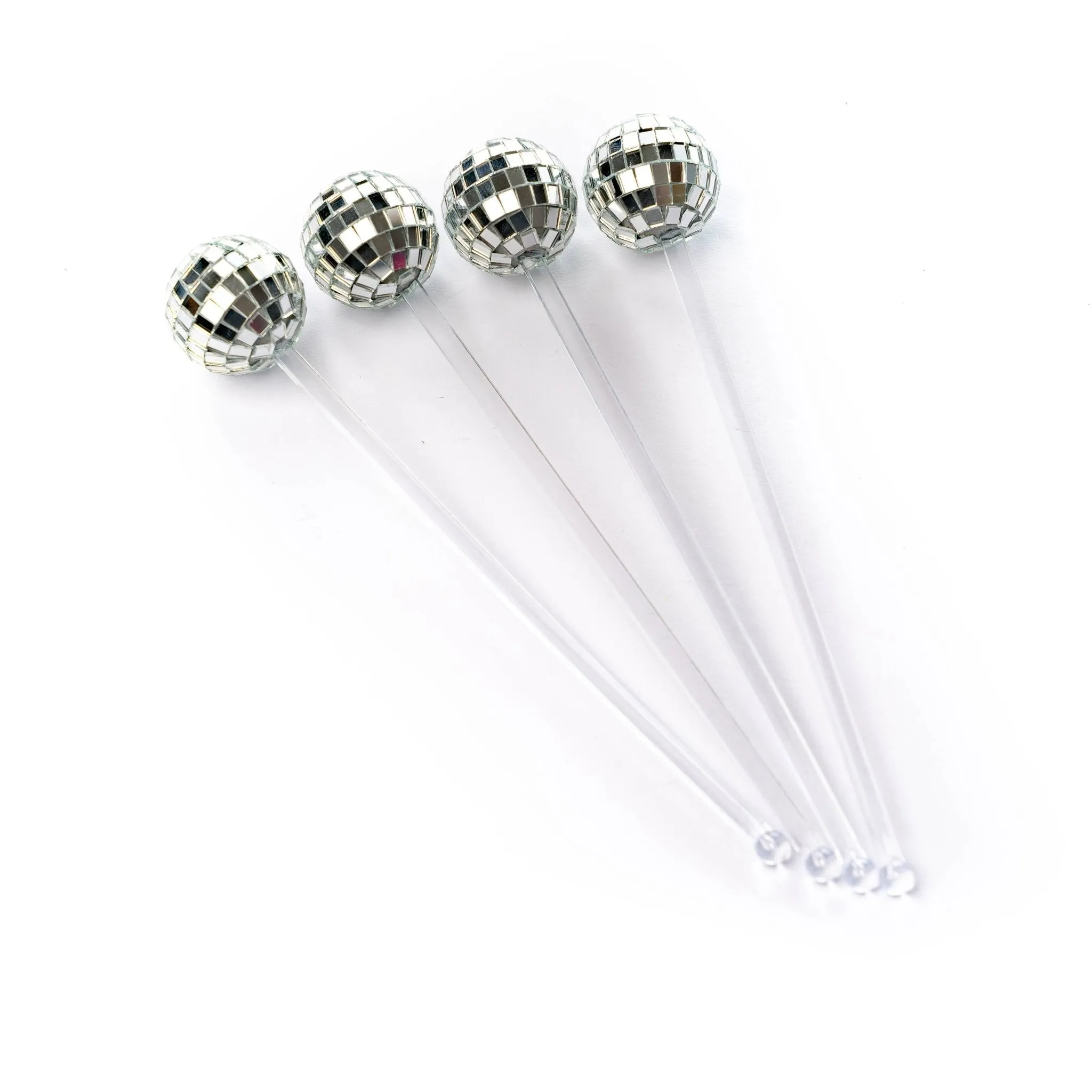 NPW - Disco Drink Stirrers-4 Pack