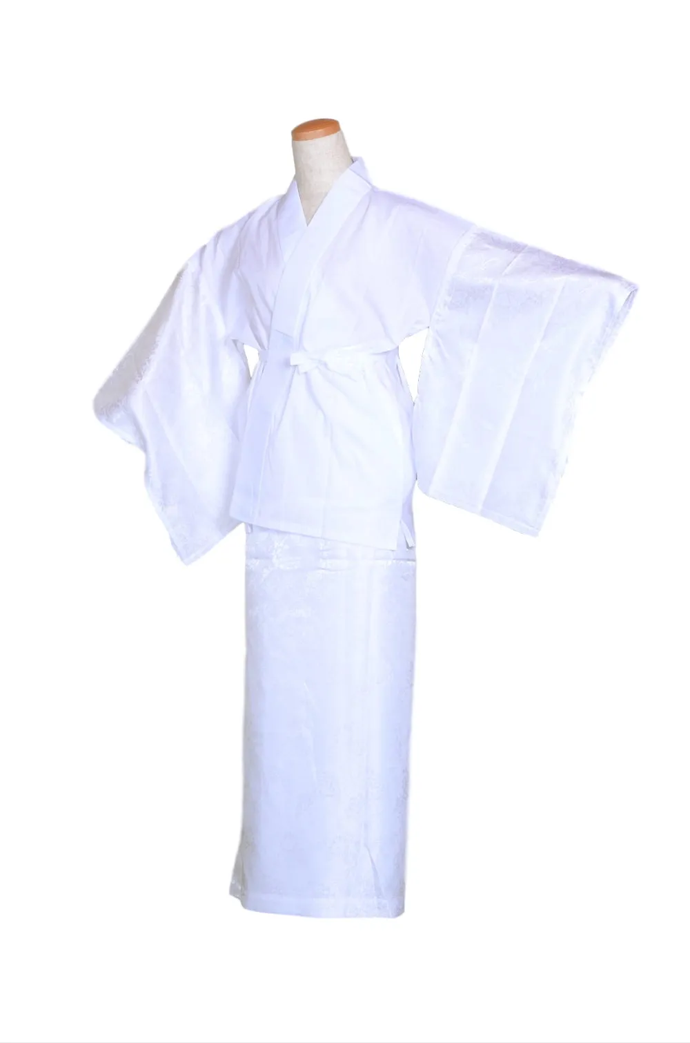Obi belt and geta sandals set : Pre-tied / Rose pink #06