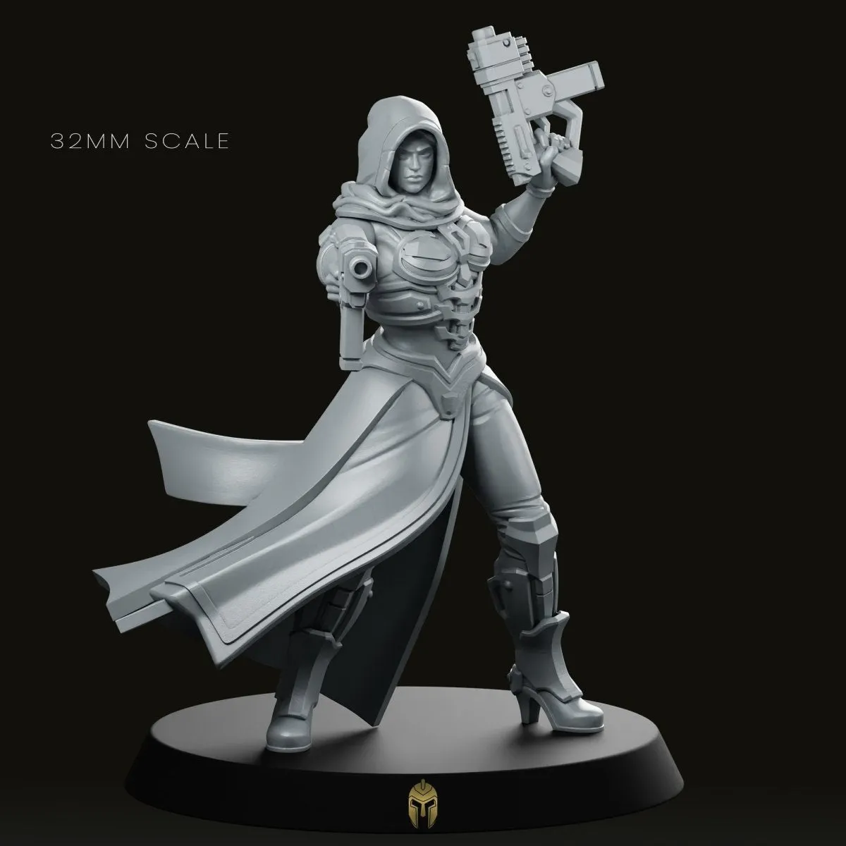 Olha Cyberpunk Scifi Miniature