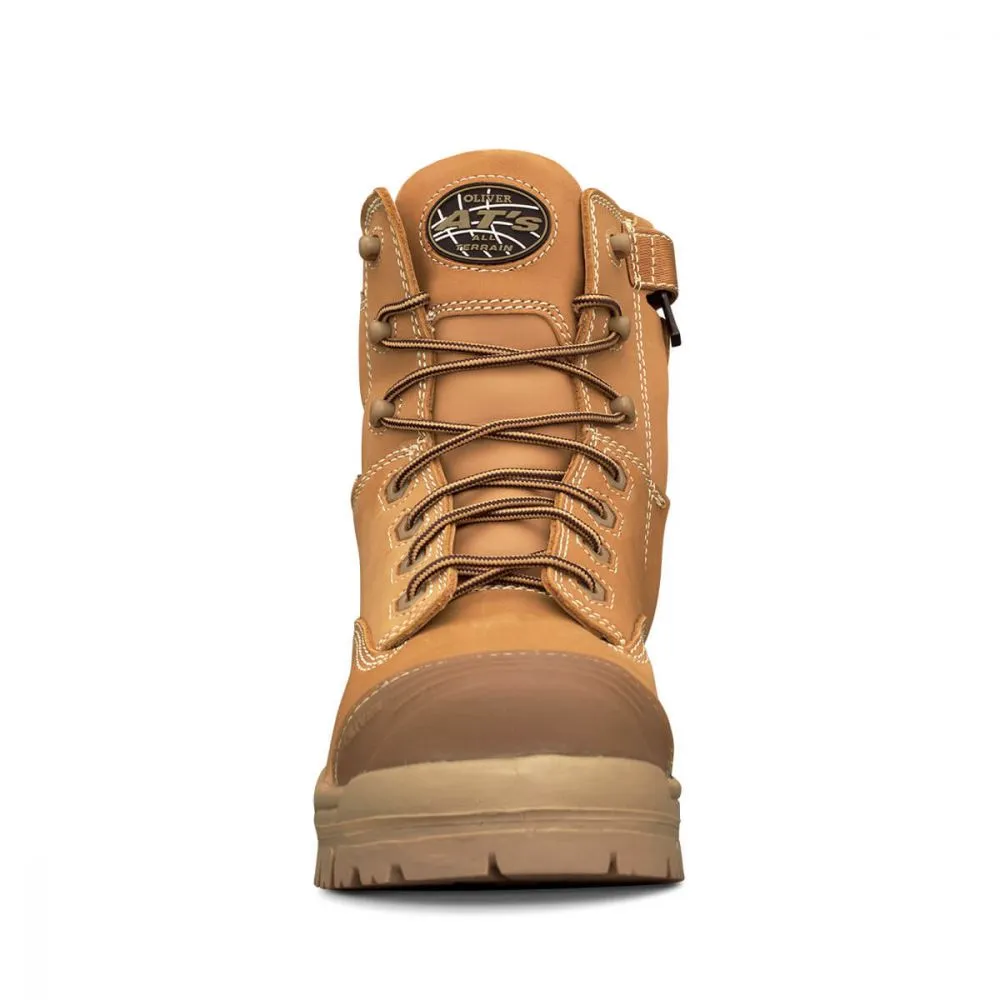 Oliver Zip Sided Lace Up Boot