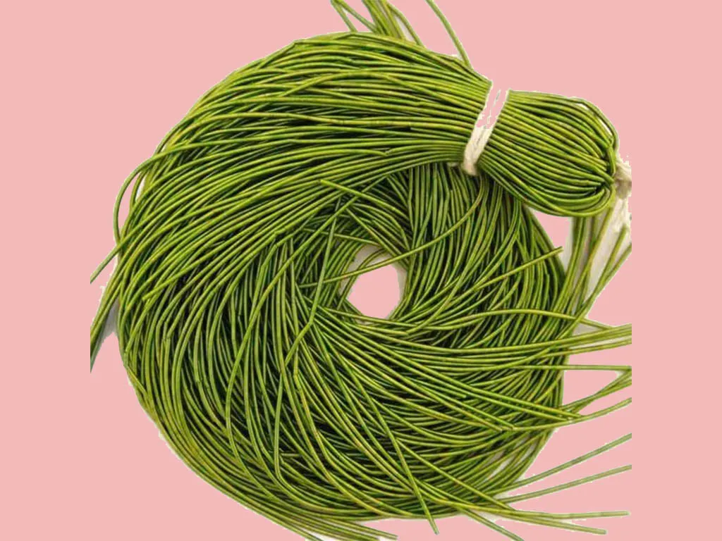 Ombre Parrot Green Dabka / French Wire (Wholesale)