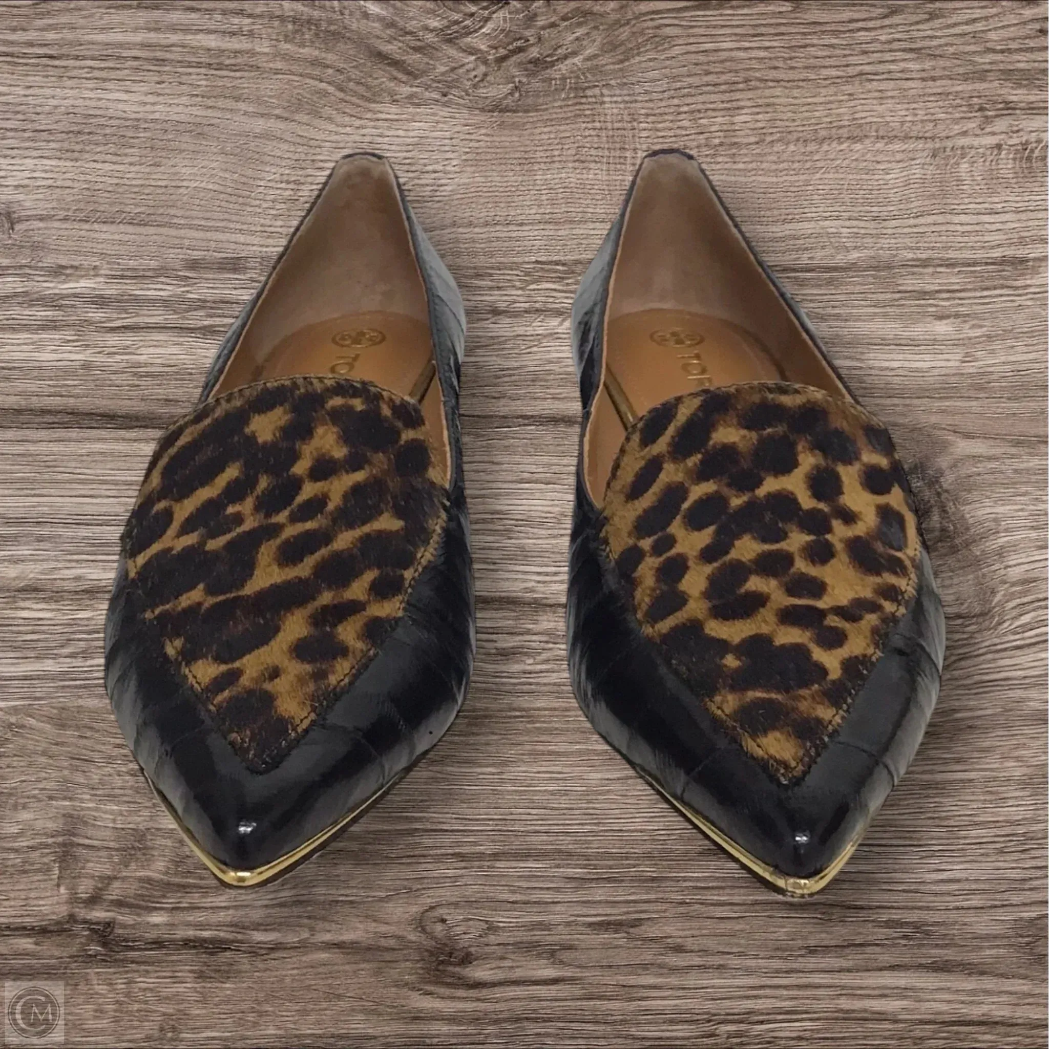 Kids Play Ventilated Mesh Long Distance Shoes Designer By Tory Burch In Animal Print, Size: 8