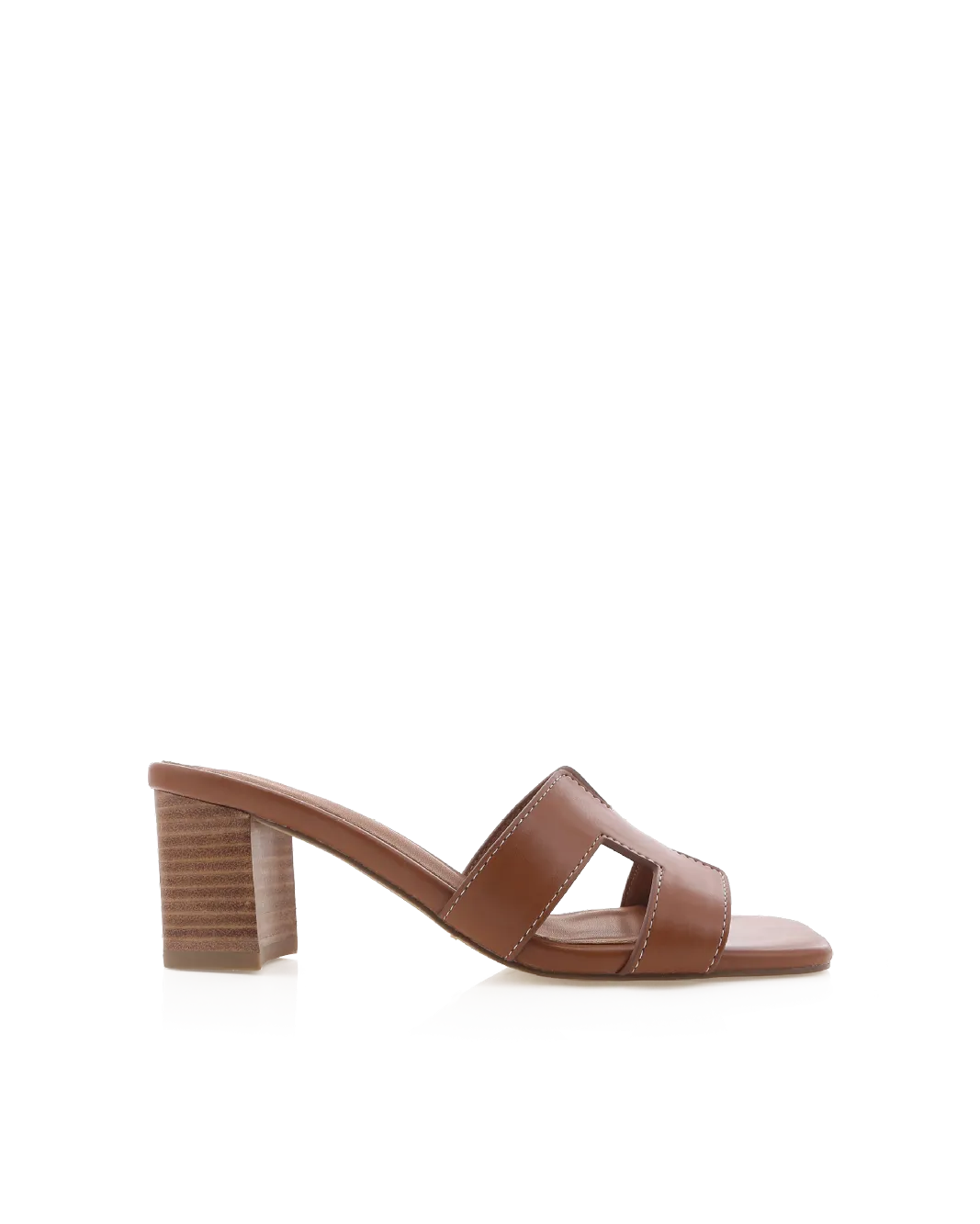 ELCIE - TAN Holiday look Open Toe Pumps