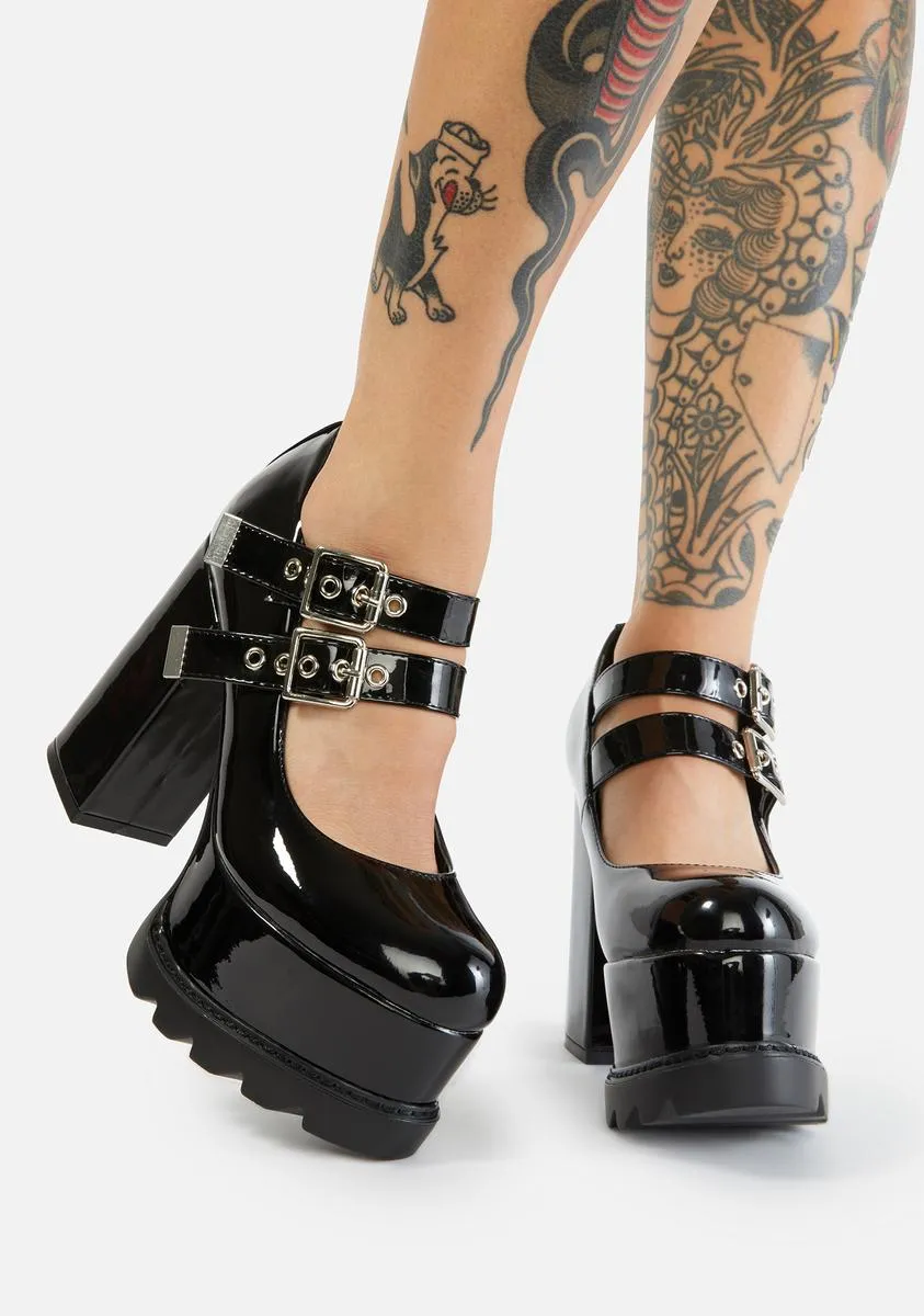 Onyx How Ironic Platform Mary Janes