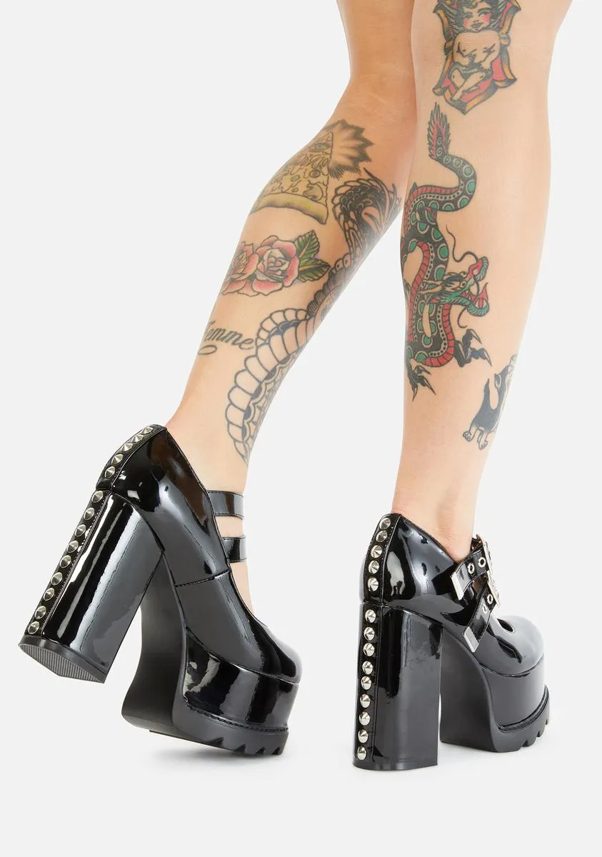 Onyx How Ironic Platform Mary Janes