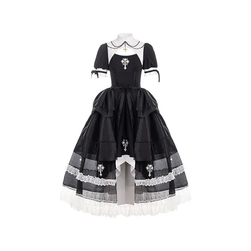 OP♥Ready to Ship♥Prayer of the Dead♥Gothic Lolita Dress