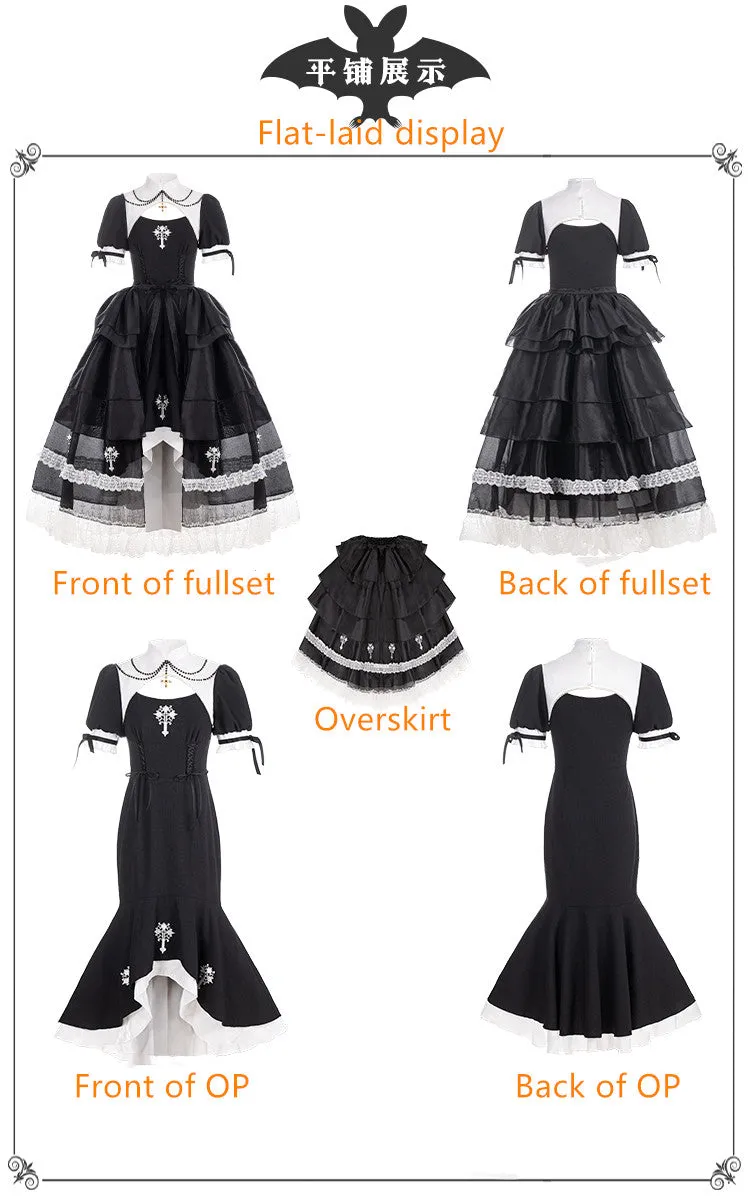 OP♥Ready to Ship♥Prayer of the Dead♥Gothic Lolita Dress