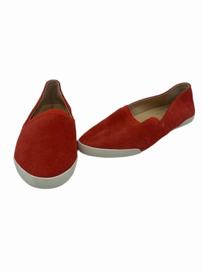 Orange Shoes Designer Frye, Size 7 Adult Ease