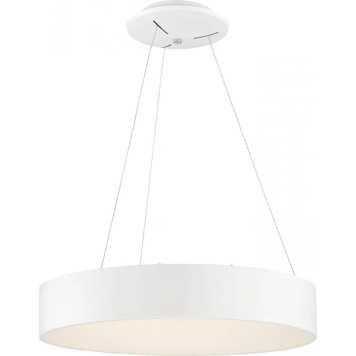 Orbit - LED 24" Pendant - White Finish