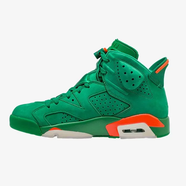 Original Air 6 Black Infrared Basketball Shoes RETRO CNY Sport Sneaker TS Green