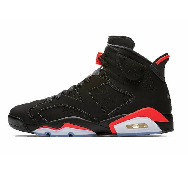 Original Air 6 Black Infrared Basketball Shoes RETRO CNY Sport Sneaker TS Green