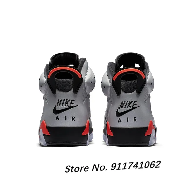Original Air 6 Black Infrared Basketball Shoes RETRO CNY Sport Sneaker TS Green