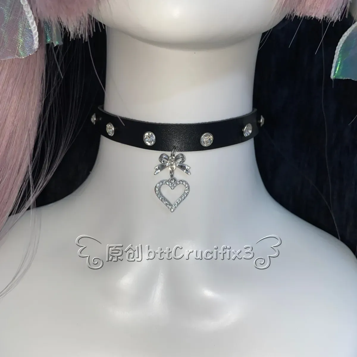 Original handmade ins collar hot girl choke