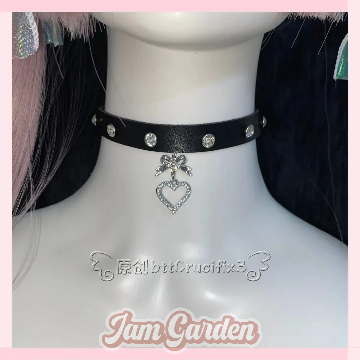 Original handmade ins collar hot girl choke