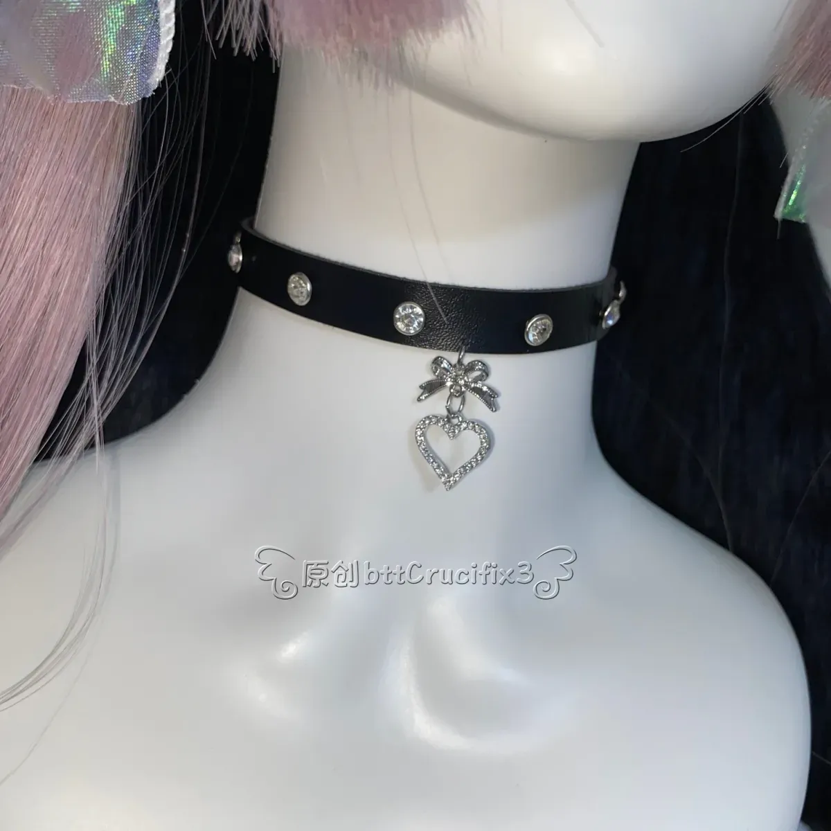 Original handmade ins collar hot girl choke