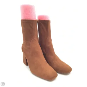 Boots Knee Heels By Steve Madden In Animal Print, Size: 10 Work Day Breathable Rural Traveler