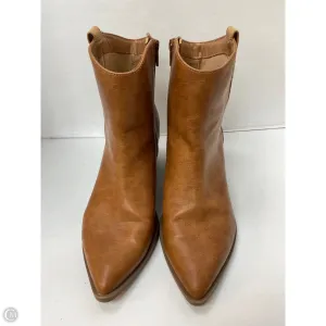 Boots Western By Universal Thread In Brown, Size: 8.5 Shock Absorbing Rubber Sole