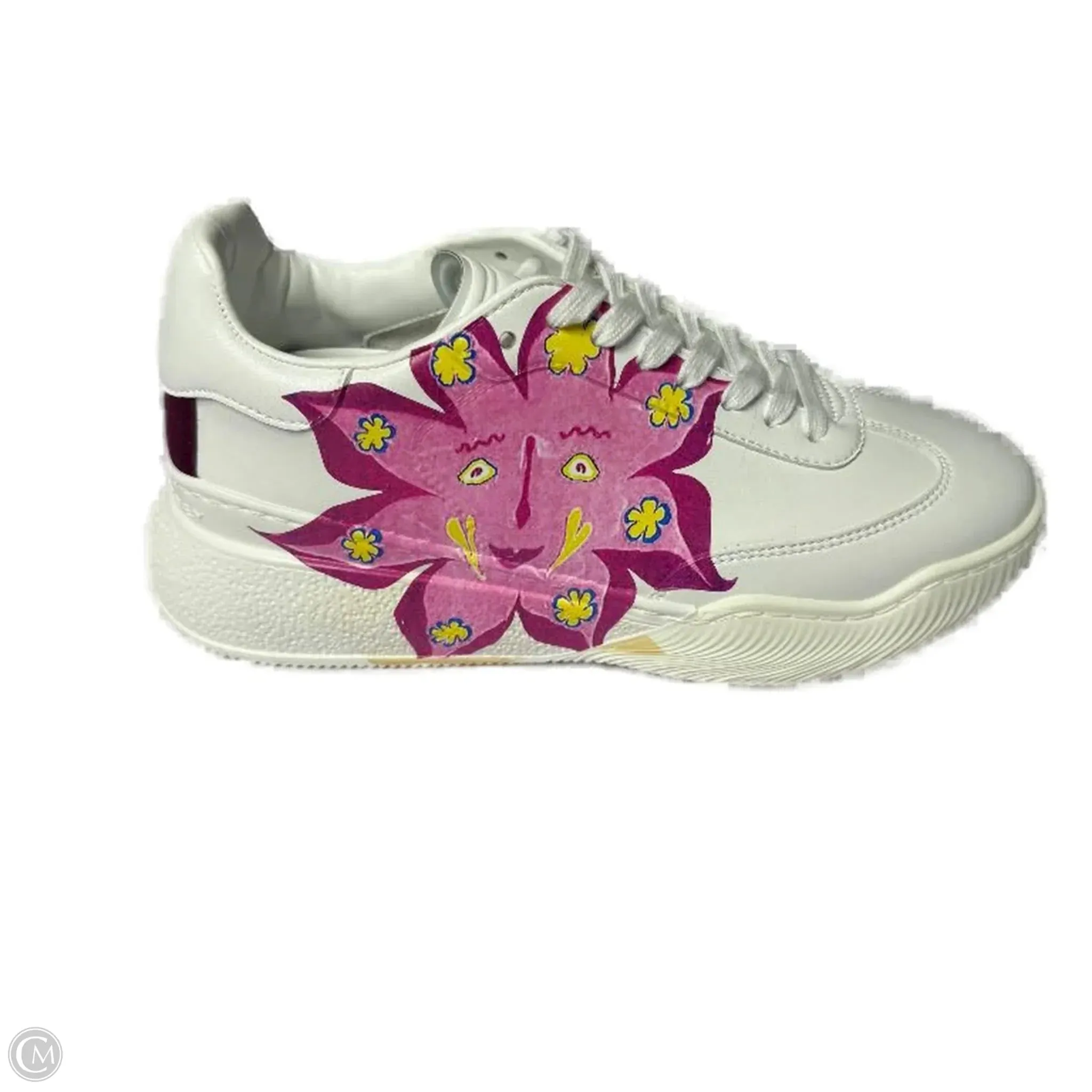 Shoes Luxury Designer By Stella Mccartney In Pink & White, Size: 10 Freeze Proof