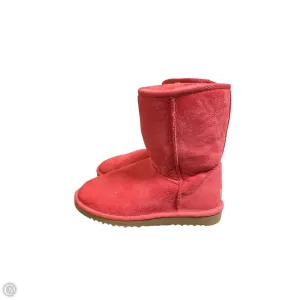 Arch support Boots Designer By Ugg In Pink, Size: 6