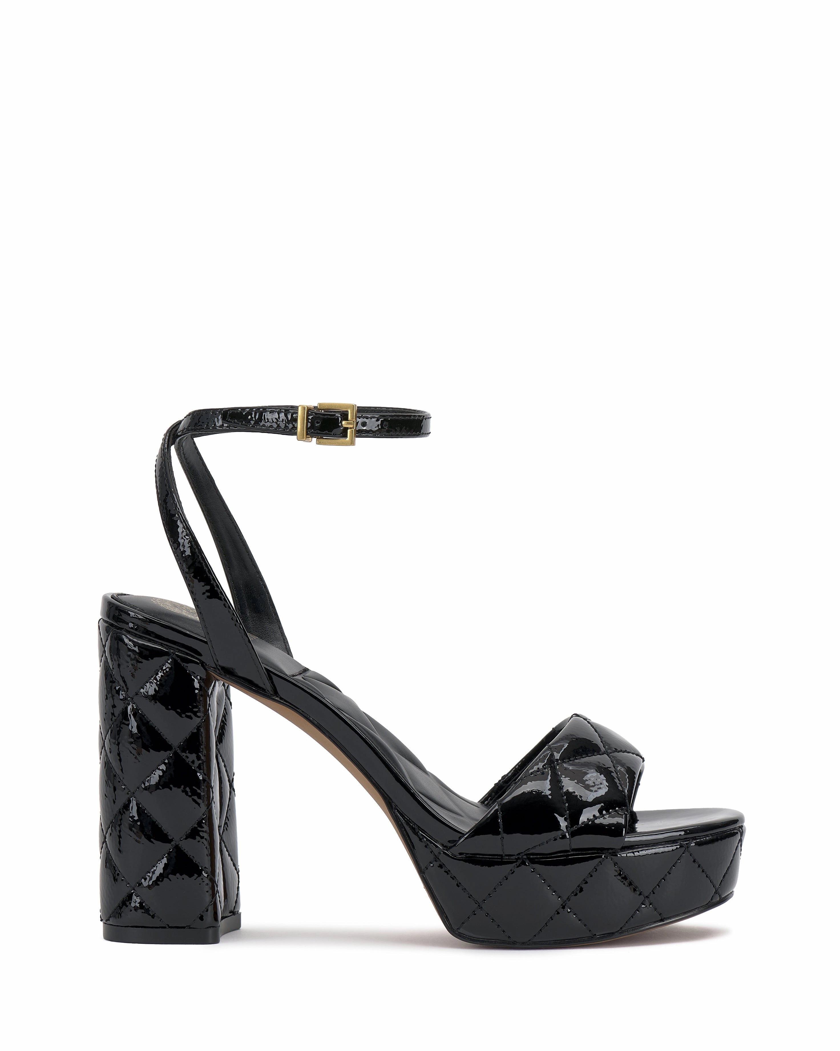 Dual Tone Pendry Quilted Platform Sandal