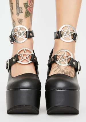 Penta Poison Platform Mary Janes