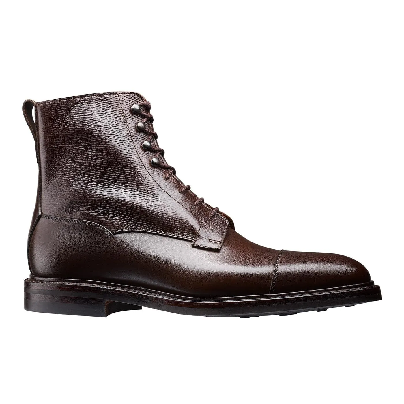 Mountain Side Quick Drying Urban Commute Perth Coffee Antique Calf & Dark Brown Willow Grain