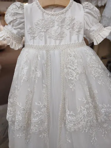 Piccolo Bacio Couture Girls’ Baptism Gown Martina