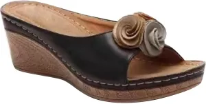 Platform Sandals Women Adjustable T Strap Comfortable with Block Heel and Open Toe for Retro Inspired Summer Fashion Orthopedic Sandal Beach Dressy Flip Flops for Wide Toe 2025 Spring