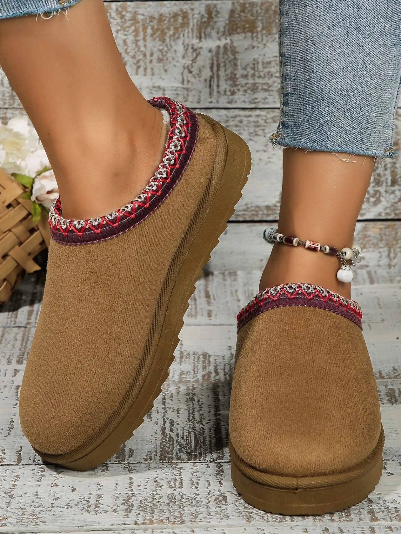 Platform Slip Ons