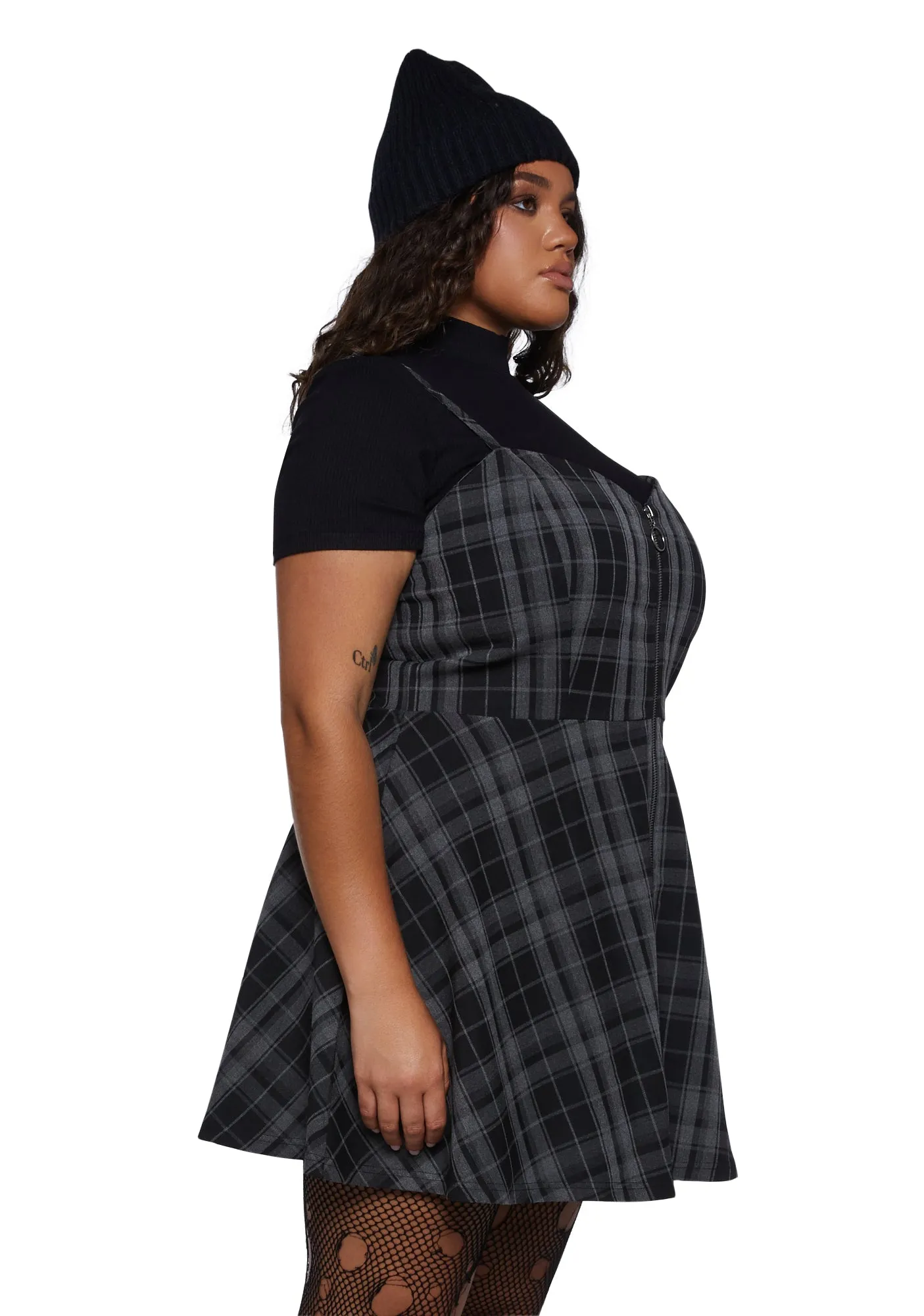 Plus Call Back Top And Dress Set