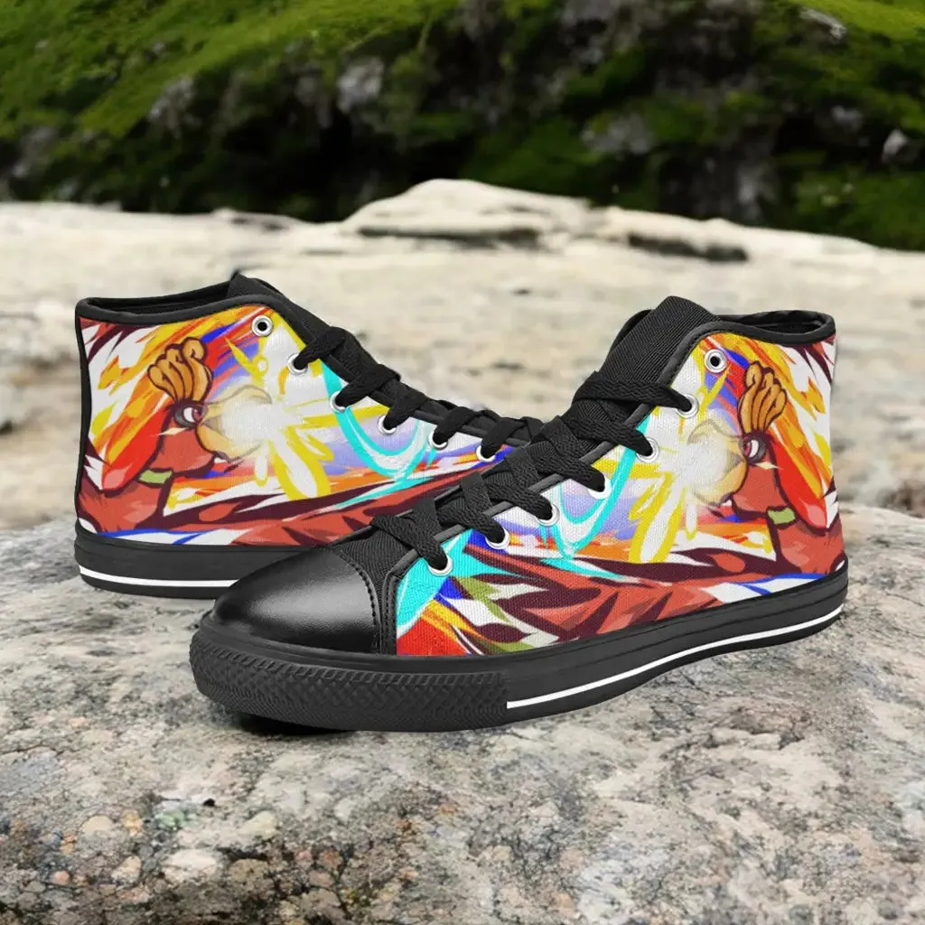 Pokemon Ho-Oh Ho Oh Shoes High Top Sneakers for Kids and Adults