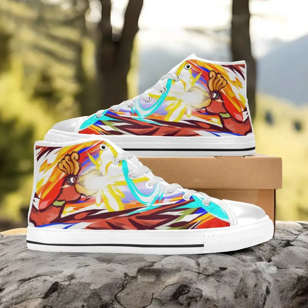 Pokemon Ho-Oh Ho Oh Shoes High Top Sneakers for Kids and Adults