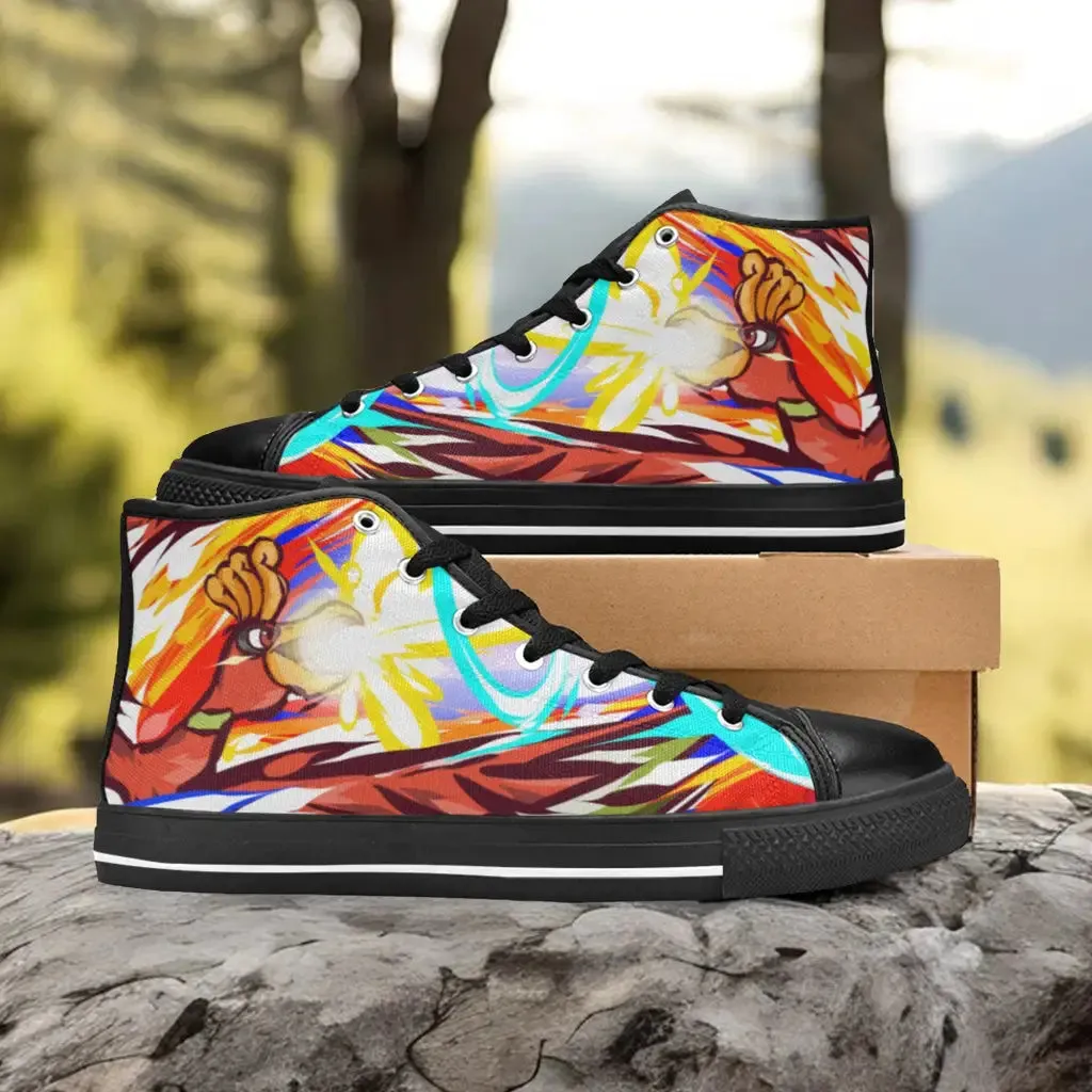 Pokemon Ho-Oh Ho Oh Shoes High Top Sneakers for Kids and Adults