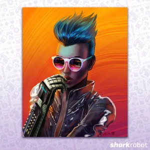 Power Punk - Poster Print