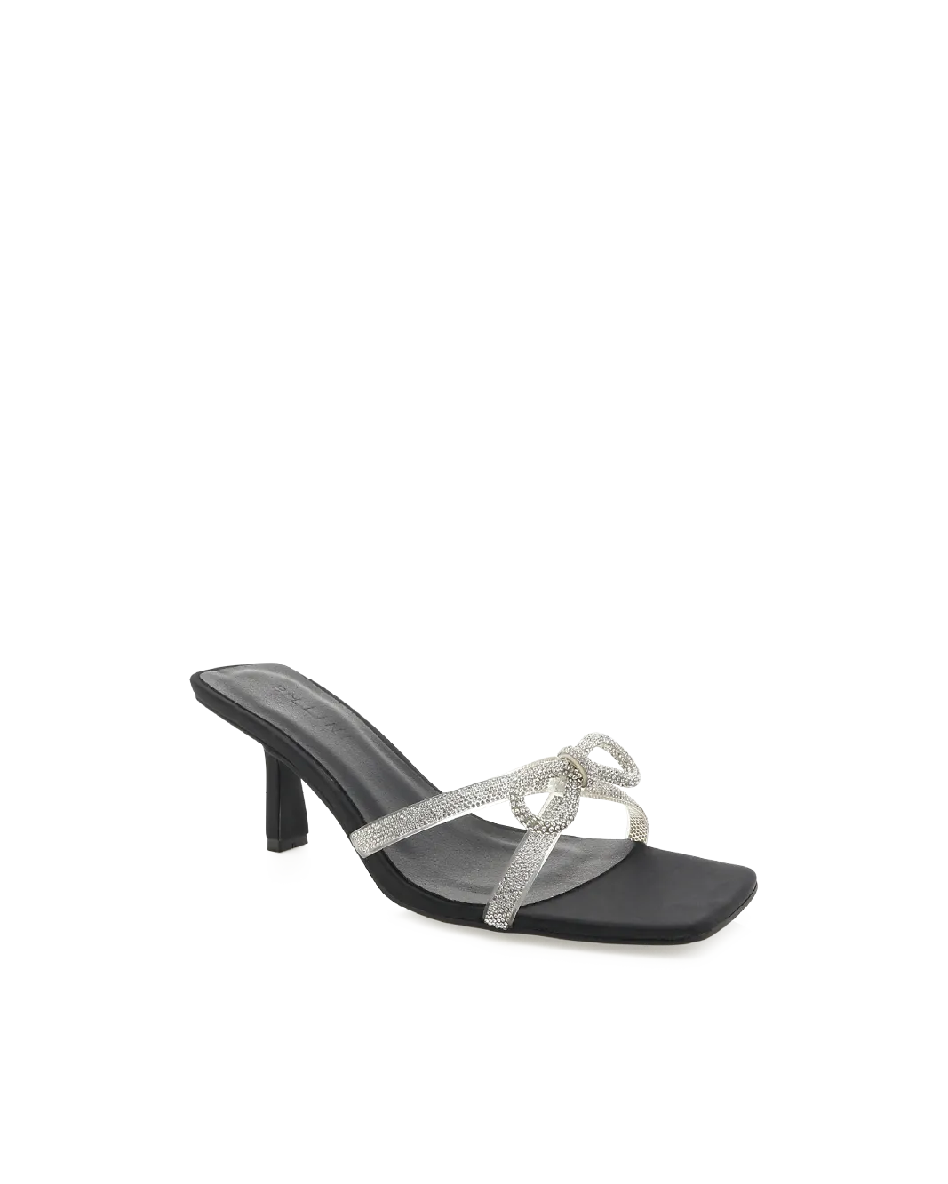 Gala Glam Premium Craft FABIA - BLACK SATIN-DIAMANTE