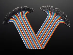 Premium Male/Male Jumper Wires - 40 x 12\" (300mm)"