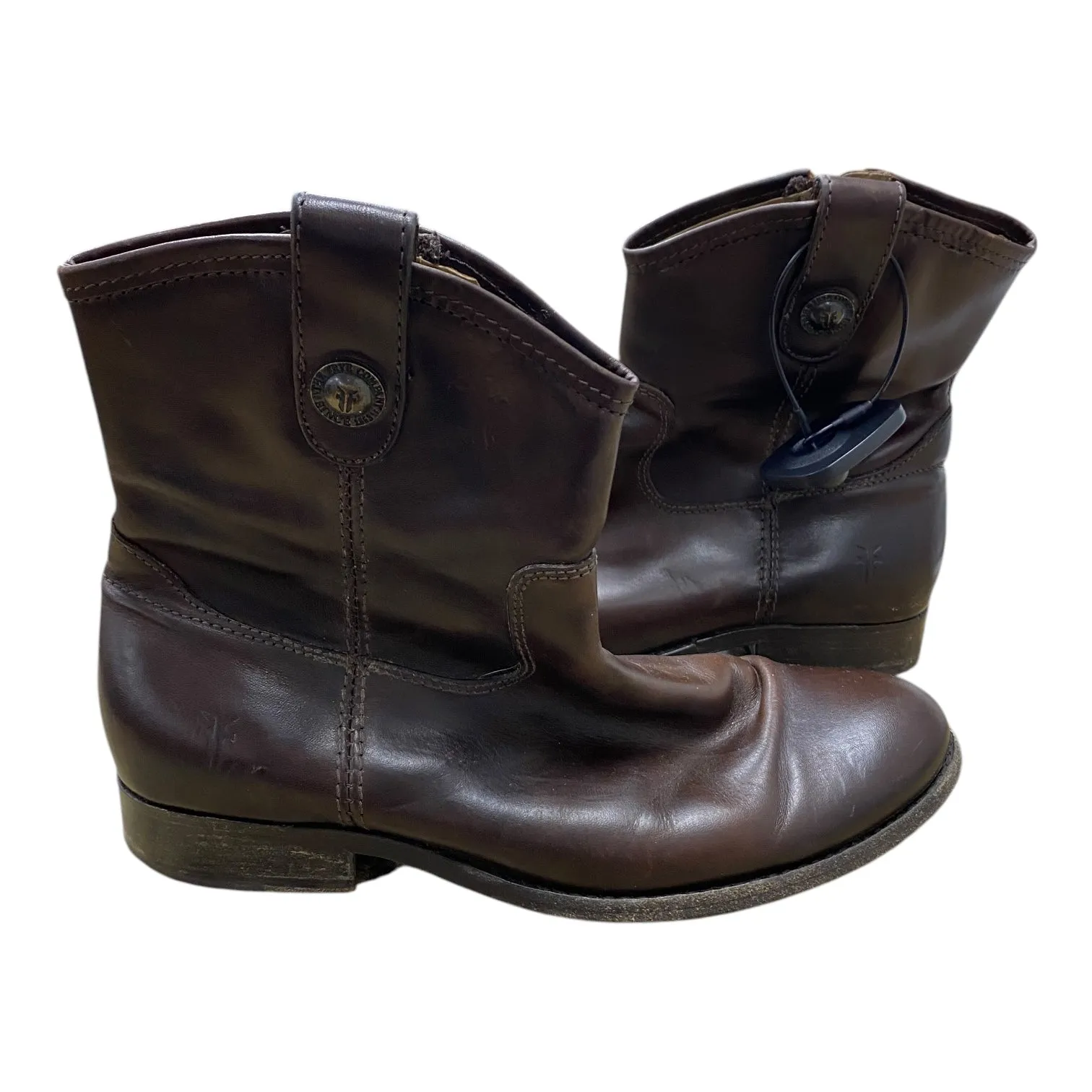 Boots Designer By Frye In Brown, Size: 7 Secure fit