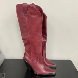 Boots Western By Gianni Bini In Red, Size: 6 Multi Season Versatility Seamless Comfort Outdoor Explorer