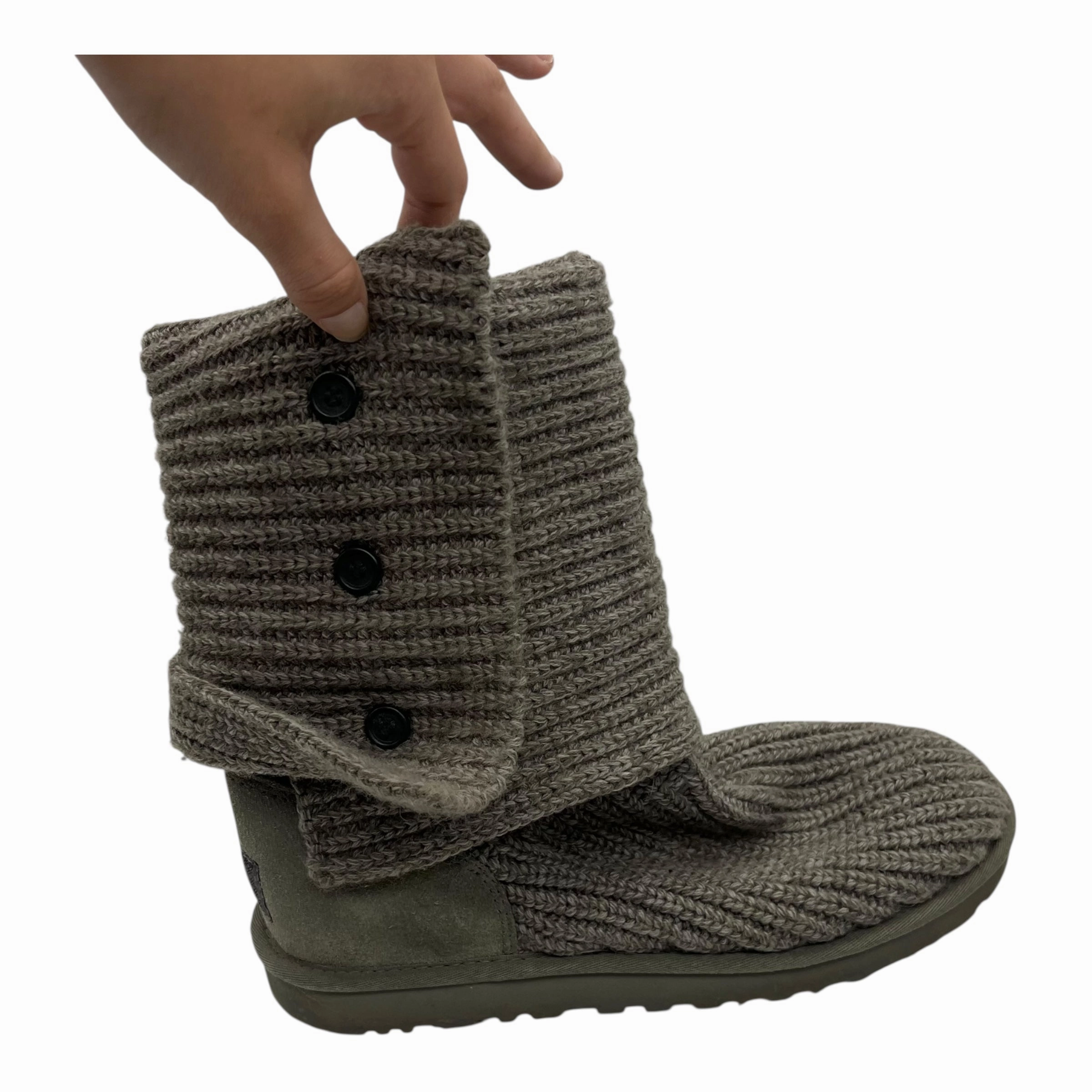 Boots Designer By Ugg In Grey, Size:11 AI Path plantar fasciitis support