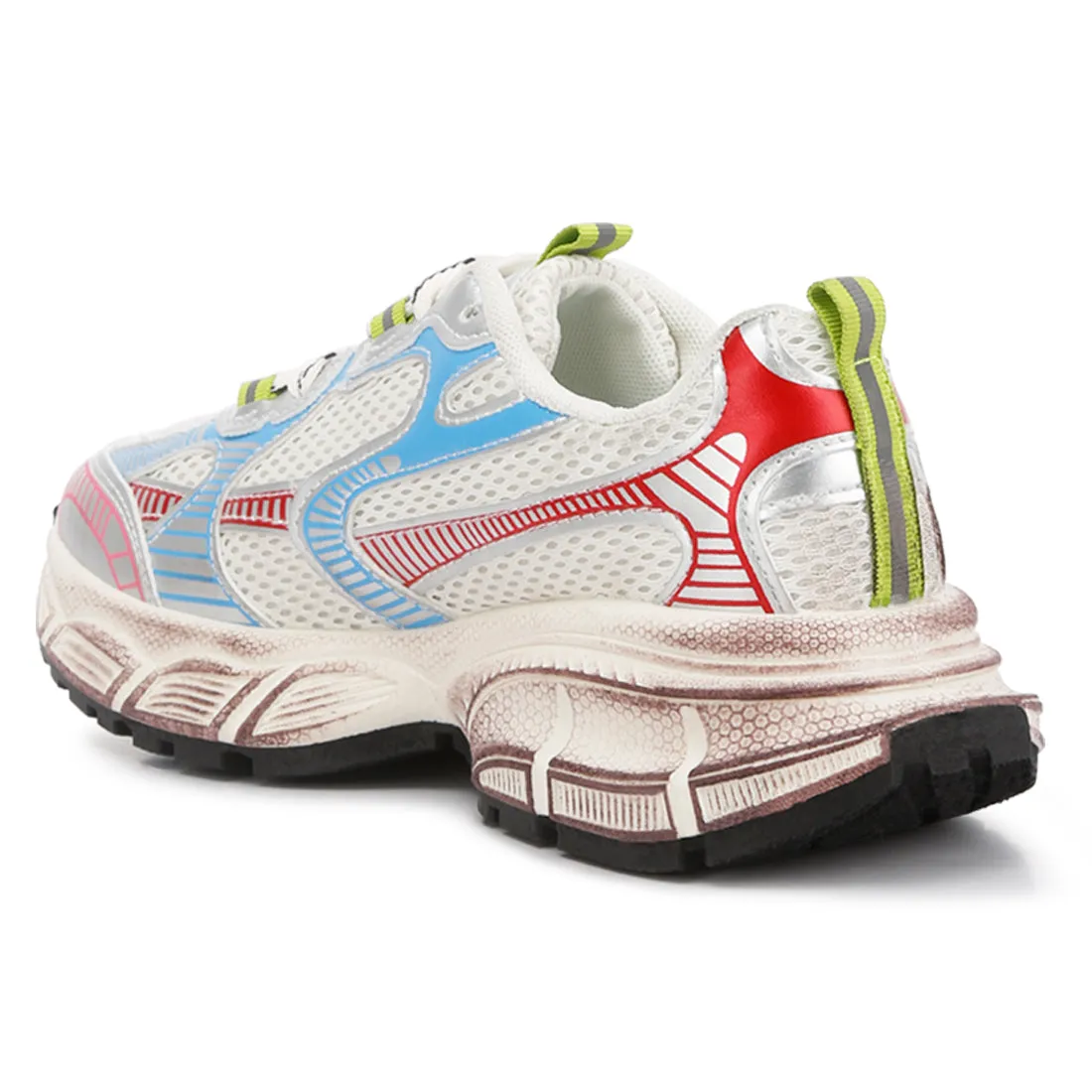 Pull Tab Chunky Sole Sneaker