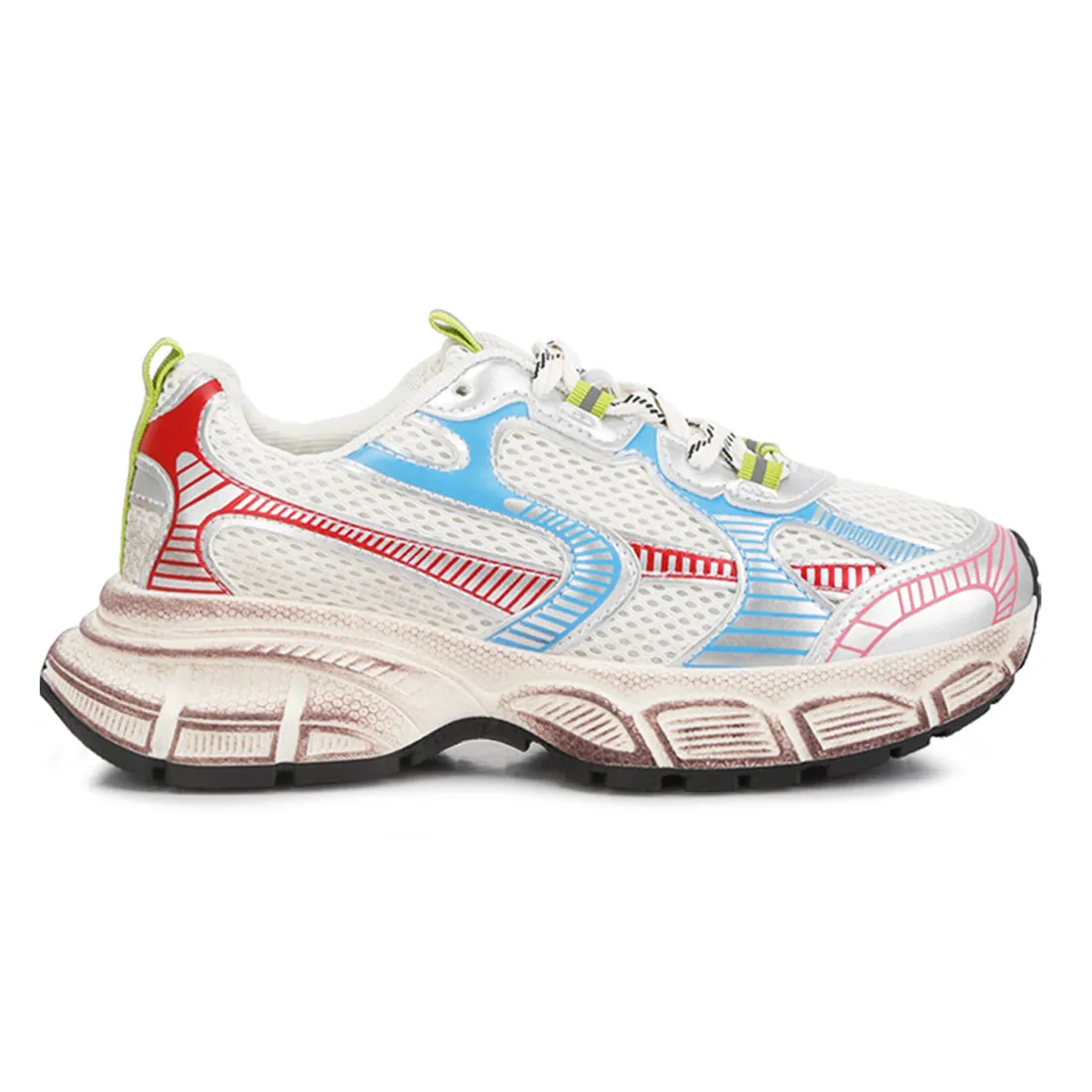 Pull Tab Chunky Sole Sneaker