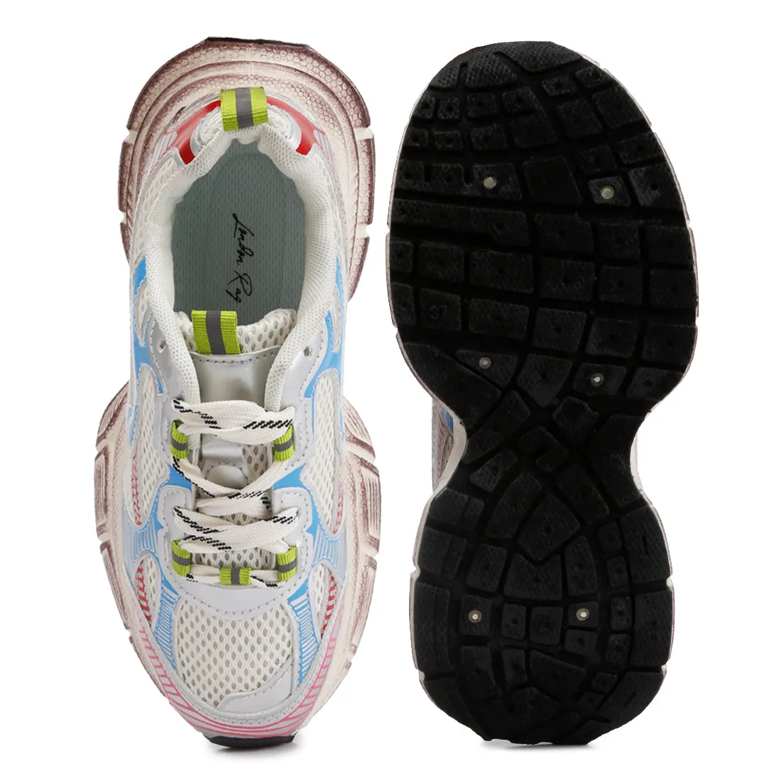 Pull Tab Chunky Sole Sneaker