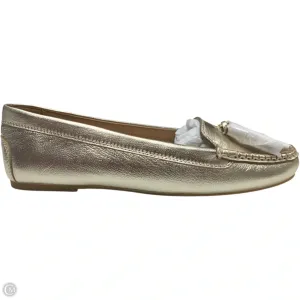 Dual Density Foam Layers Stride Easy Shoes Designer By Jack Rogers In Gold, Size: 7.5