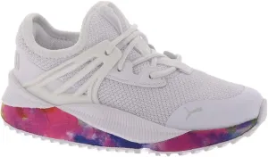 PUMA Pacer Future Bleached AC PS Girls ToddlerYouth Running M US Little Kid WhiteSilverMagenta