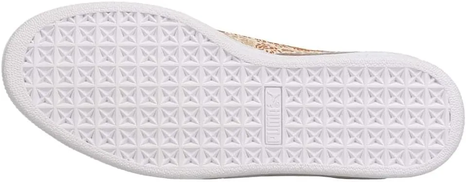 Puma Womens Suede Classics Xxi NYC Printed Graffiti Lace Up Sneakers Shoes Casual - Brown