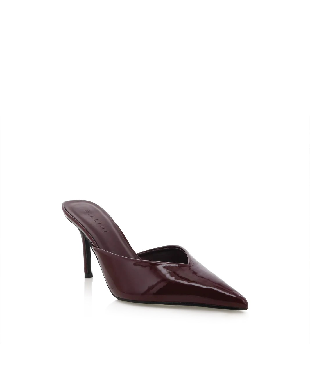KAREY - WINE PATENT Evening Edge Comfortable Heel