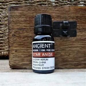 Pure Star Anise (Aniseed) Essential Oil 10ml