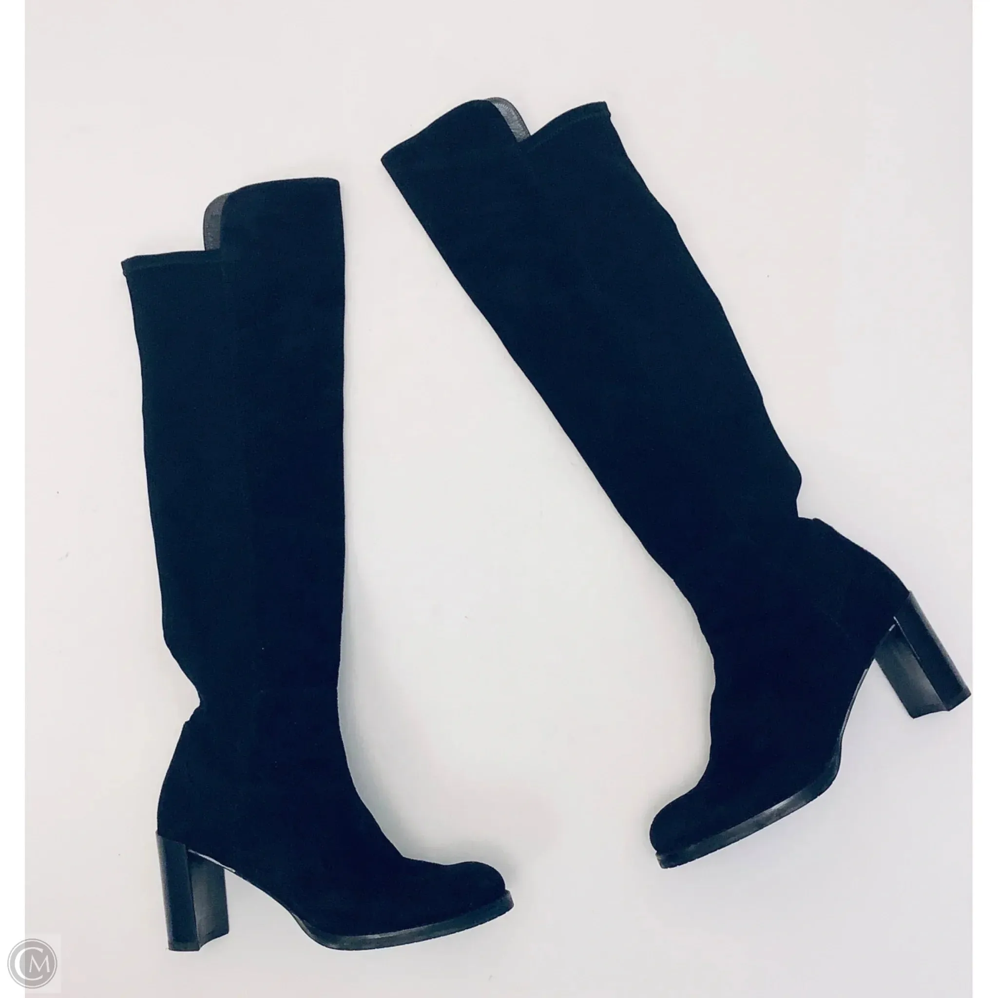 Boots Designer By Stuart Weitzman In Black, Size: 5.5 All Terrain Health Focused