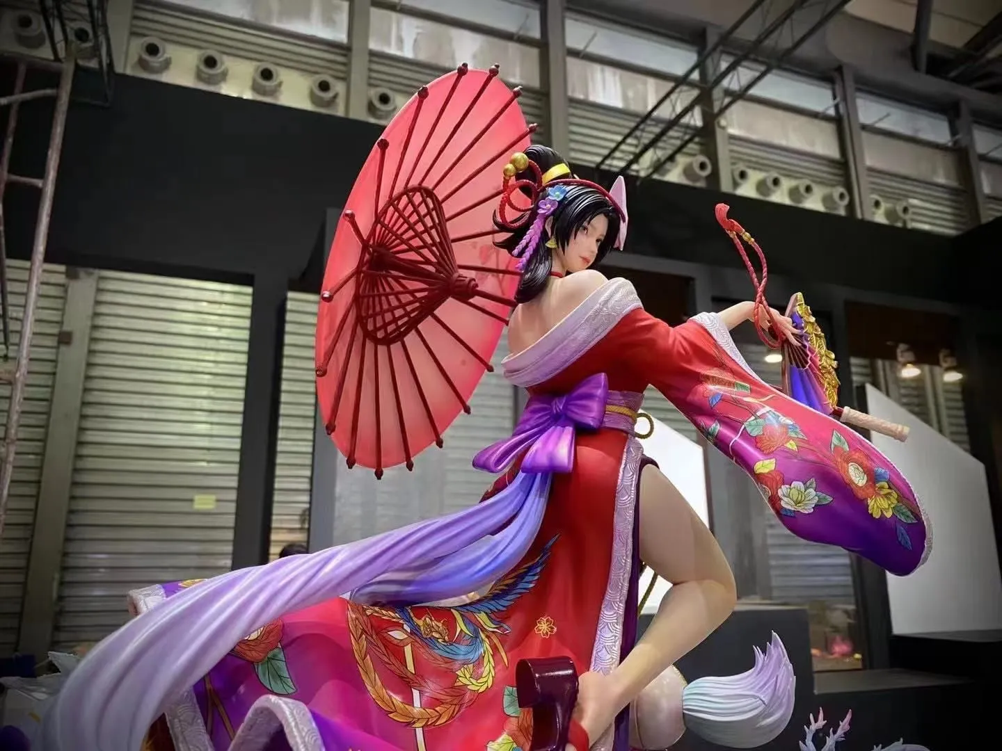 Queen & Follower - Oiran Statue