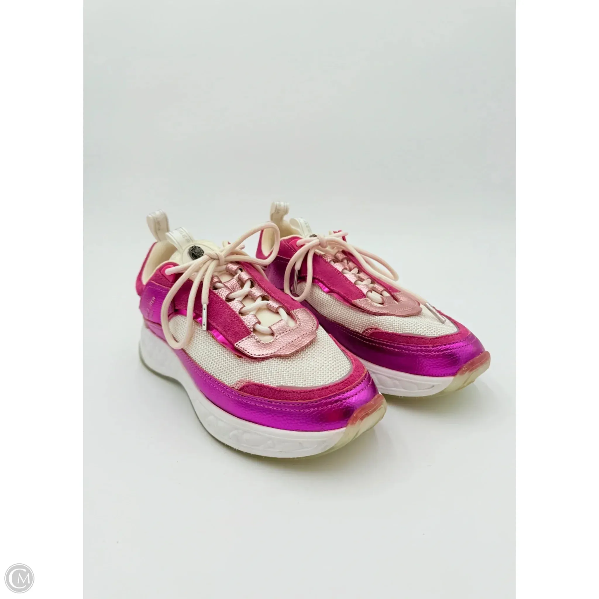 Shoes Designer By Kurt Geiger In Purple & White, Size: 9 Fiber Mix All Day Road Trip